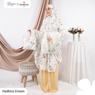 Mukena MUKENA TAZBIYA X KEMISO HADHIRA SERIES ALLSIZE - CREAM Trend Ramadhan Trend 2023 Send Today A