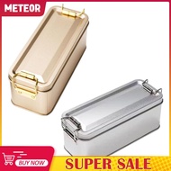 [meteorMY] Metal Tin Box with Lid Rectangular Small Items Container Biscuit Tin Box for