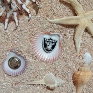 Custom raiders metal cap hat Pin