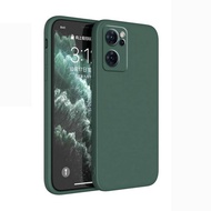 For OPPO K10 A1 Pro F23 Reno 8t 5G A98 K11x K10x Ace 2 Square Silicone Liquid TPU Soft Phone Case Pr