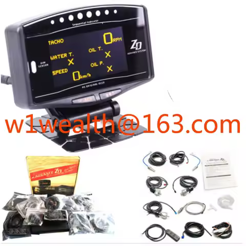 Universal Auto Lcd Gauge Defi ZD Meter Advance Gauge Display Digital Water Oil Temperature Gauge Df1