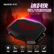 nuoxi 3 High Speed Fan Notebook Cooler With LED Silent Adjustable Laptop Cooling Pad Stand Dual USB