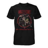 Motley Crue Cd Lgo Shout At The Devil World Tour '83-84 Official Shirt Small New