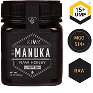 Kiva Raw Manuka Honey, Certified UMF 15+ (MGO 514+) - New Zealand (8.8 oz)
