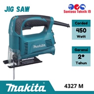 KAYU MESIN Makita 4327M - 4327M Jig Saw Machine/Wood Carving Jigsaw