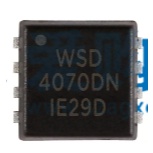 10PCS WSD4070DN33 DFN3X3-8 40V 68A MOS Field Effect Transistor