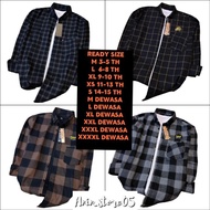 KEMEJA Ready FLANEL SHIRT CHILDREN'S FLANEL SHIRT/CHILDREN'S FLANEL SHIRT/ADULT FLANEL SHIRT/JUMBO F