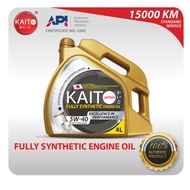 Kaito Japan 5W40 Fully Synthetic Engine Oil Euro Racing Formula (4 Liter X 1 Bottle) mercedes-benz b