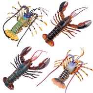 Simulation Big Lobster Sea Animal Model Solid Boston Seafood Australian Lobster Children's Toy Ornam