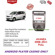 ANDROID PLAYER CASING FOR TOYOTA AVANZA 2008 - 2011 9 INCH