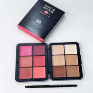 【Q shop】 Make Up For Ever Ultra HD 12 colors Face Essentials Palette 6x2g+6x2.3g Makeup Brushes & Se