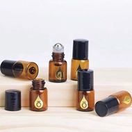 AMBER GLASS ROLLER Bottle 2ml WATER DROPS ROLL-ON Bottle 2ml