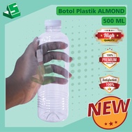 ALMOND 500 Plastic Bottle ML Almond Bottle/ 500 ML Plastic Bottle/ Multipurpose Bottle/ Almond Bottl