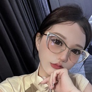 Cat Eye Optical Frame for Women Fashion Girls Eyeglasses Block for Women