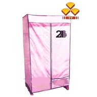 Wardrobe Foldable Cloth / Almari Kain Baju (DIY) / Almari Plastic / RANDOM COLOUR