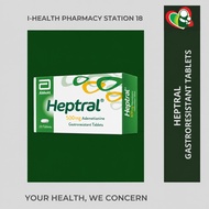 [I-Health Pharmacy] Abbott Heptral 500mg Ademetionine Gastroresistant Tablets 20 Tablets
