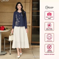 Áo Khoác Tweed cao cấp sang trọng Thương hiệu Thiều Hoa AK5X0520