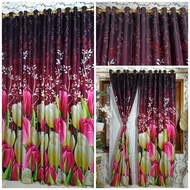 GMK GORDEN SMOKRING MOTIF TULIP MERAH CABE