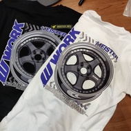 WORK Meister Rim T-Shirt Car T-Shirt Automotive T-Shirt Work T-Shirt