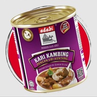 🔅(READY STOCK)🔅 ADABI KARI KAMBING 🐏🐏 DALAM TIN dengan Ubi Kentang 280g, 💞VIRAL KARI KAMBING ADABI 💞💗💗