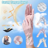 UPF 50+ Anti-UV Gloves with Cooling Technology - Ideal for Outdoor Sports and Activities