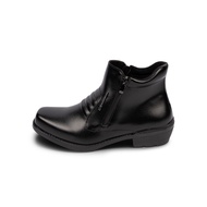 HUMMER Mens Kooper Zipper Comfort Executive Shoe -H0251-TG3B-1P-BLACK