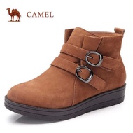 Camel women's shoes autumn fashion comfortable high-top shoes