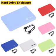 2.5 inch HDD SSD Case Sata to USB 3.0 2.0 Adapter Free 5 6 Gbps Box Hard Drive Enclosure for 2TB HDD