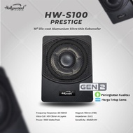 Subwoofer Kolong / Speaker Bas Kolong Audio Mobil 10 inch Hollywood HW-S100 Prsrige Tipe Premium Sua