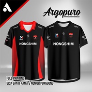 Nongshim NS RED 2026 Jersey Latest Valorant Game T-Shirt Free Nickname
