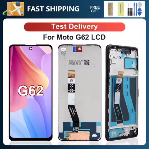 OEM For Motorola Moto G62 5G LCD Display Touch Screen Digitizer Assembly Replacement 6.5''For Moto G