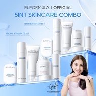 ELFORMULA Bundle 5In1 REPAIR SKIN BARRIER Facial Cleanser + Essence Toner + Serum + Moisturizer + Su