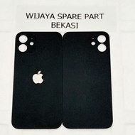 BACKDOOR/BACKGLASS iphone 12 BLACK