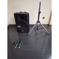 Active Speaker 15 inch already includes microphone without cable 15 inch Karaoke Speaker Package