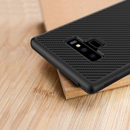 Synthetic fiber Carbon PP Plastic Back Cover for samsung galaxy note 9 note9 case cover for samsung