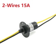 2-Wires 15A-Electrical Slip Ring-Collector Ring Wind Turbine Generator Slip Ring