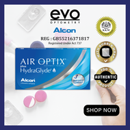 Alcon AIR OPTIX plus Hydraglyde Silicone Hydrogel Monthly Contact Lenses (3 pcs)