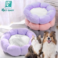 Pet Bed Dog Bed Cat Bed Washable Dog mat Flower-shaped Dog Bed comfortable Pet Bed Super Soft Plus