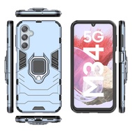 For Samsung Galaxy M34, Potent armor phone protective cover, explosion-proof PC material phone case