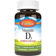 Carlson - Vitamin D3, 10000 IU (250 mcg), Vitamin D Supplements, Bone & Immune Support, Vitamin D3 S