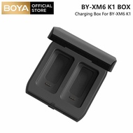 BOYA BY-XM6 Wireless MIcrophone BY-XM6 K1/K2 K3/K5  K4/K6 Charging Case Charging BOX Wireless Charging Case for BY-XM6 （USB-C charging cable included）