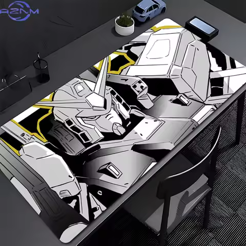 Mechanical Warrior Gundam Mk II Mouse pad Large rubber keyboard mouse carpet anti-slip gamer mouse p