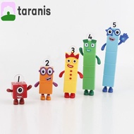 TARANIS 5pcs/set Number Game Toy Bricks, PVC Small Square People Numberblocks Action Figure, Statue 