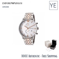 Emporio Armani AR0399 Classic Chronograph Stainless Steel Men WatchArmani watch Armani watchs