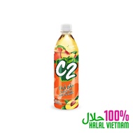 C2 Peach Tea Drink 455ml Bottle  - 100% HALAL VIETNAM