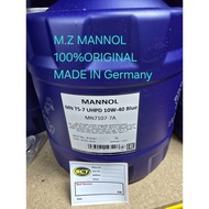 Mannol TS7 (7Liter) 2025y New Packing 10W40 Fully Synthetic high grade 15k Engine Oil