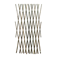 JM Flower Bamboo Fencing 1.5M - Dark Brown