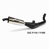 AHM Ekzos Exoz Yamaha SS2 SSTWO Y110 Standard Racing Exhaust