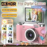 MIHAN ​​48MP Photography Camera​​, ​​180° Flip Screen​​ ​​4K Resolution​​ Digital Camera​​, HD Displ