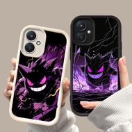 HK-37 Pokémon Gengar Shockproof Casing for VIVO V9 V19S V21 V21E Y73 Y83 Y300 T4 IQOO Z10 Pro Plus